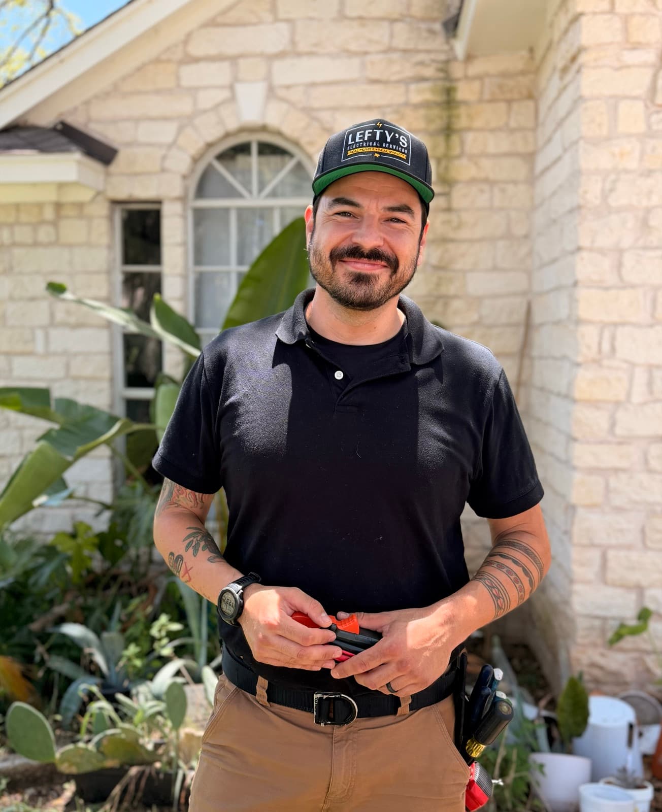 Douglas Boyd of Lefty's Electrical Services